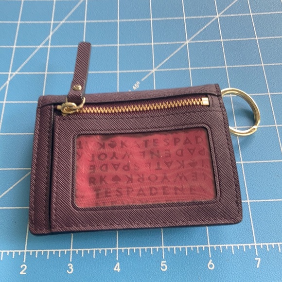 5. Kate Spade ♠️ Deep Plum Key Wallet Mint 🌺 - Picture 4 of 10